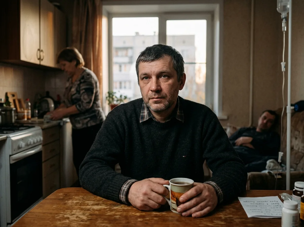 Аватар пациента Сергей К., мужчина 45 лет, Воронеж, отзыв об экстренном вызове нарколога, лечение брата от недельного запоя