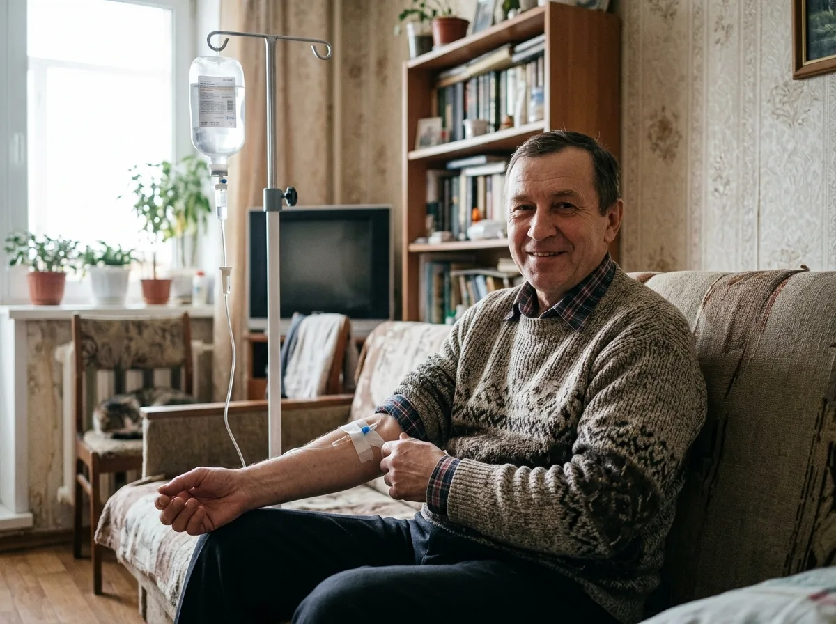 Аватар пациента Олег, мужчина, Воронеж, отзыв о конфиденциальной капельнице от запоя на дому, без документов